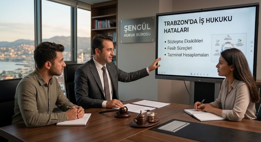 Trabzon'da iş hukuku alanında sık yapılan hatalar ve işçi davaları - Trabzon avukat Şengül Hukuk