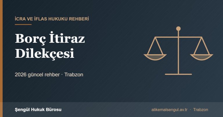 Borç İtiraz Dilekçesi - Borç itiraz dilekçesi nasıl yazılır rehberi