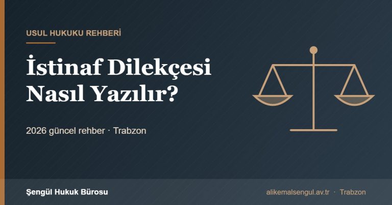 İstinaf Dilekçesi Nasıl Yazılır? - İstinaf dilekçesi rehberi