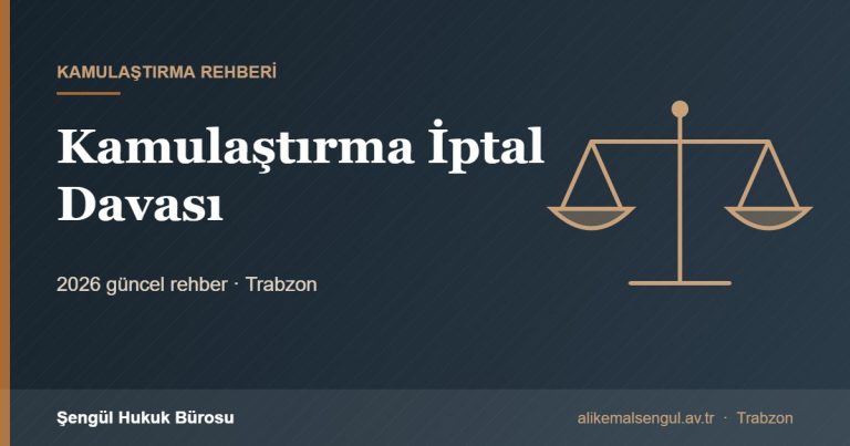 Kamulaştırma İptal Davası - Kamulaştırma iptal davası dilekçesi rehberi